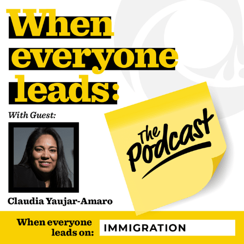 S1:E1 Episode 1 – Immigration with Claudia Yaujar-Amaro