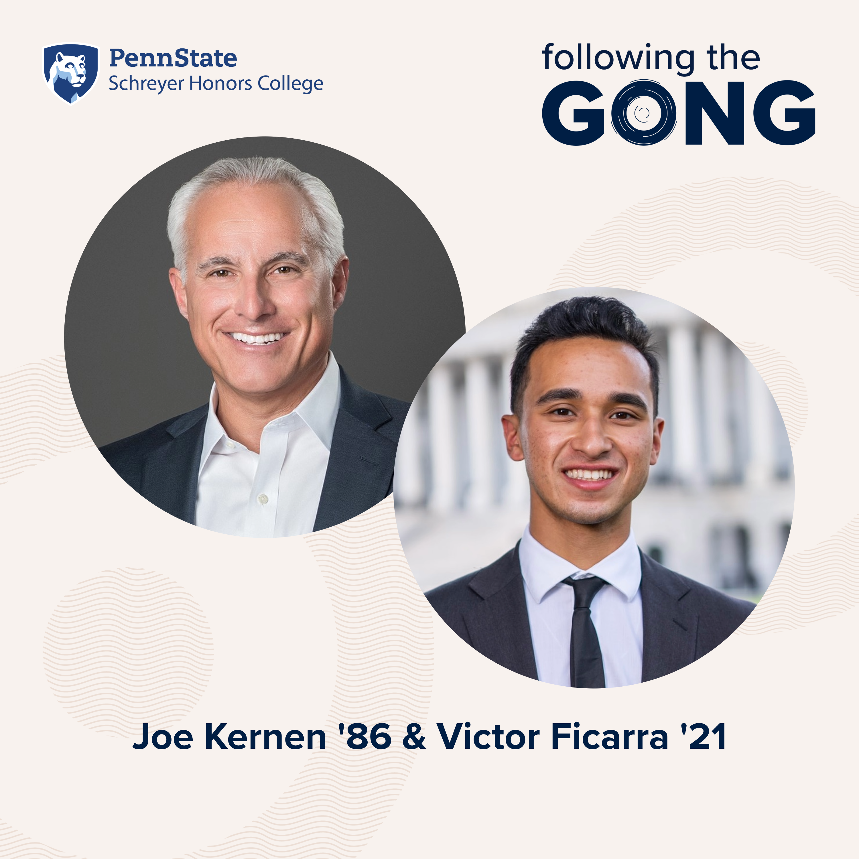 FTG 0079 – Laying the Foundation for Law School with Joe Kernen ’86 and Victor Ficarra ’21
