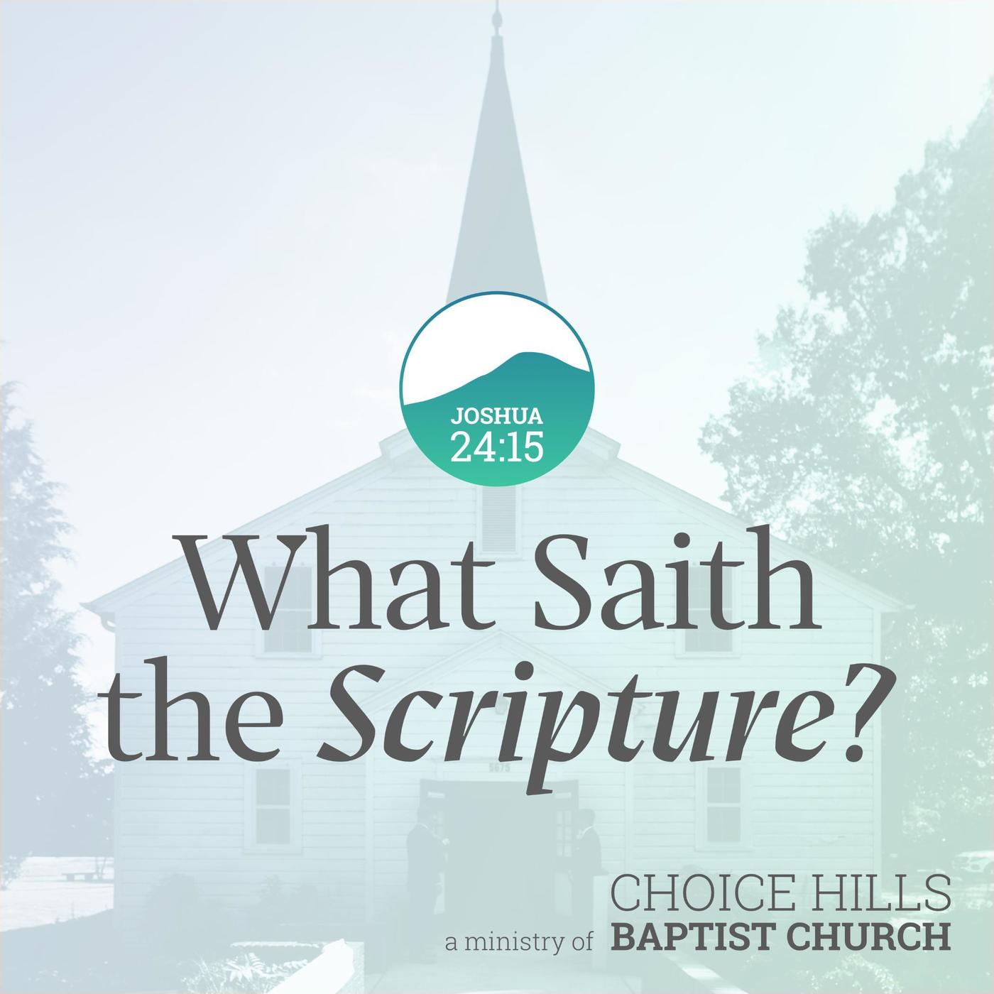 Adult Sunday School: Study of the 119th Psalm (Part 6)