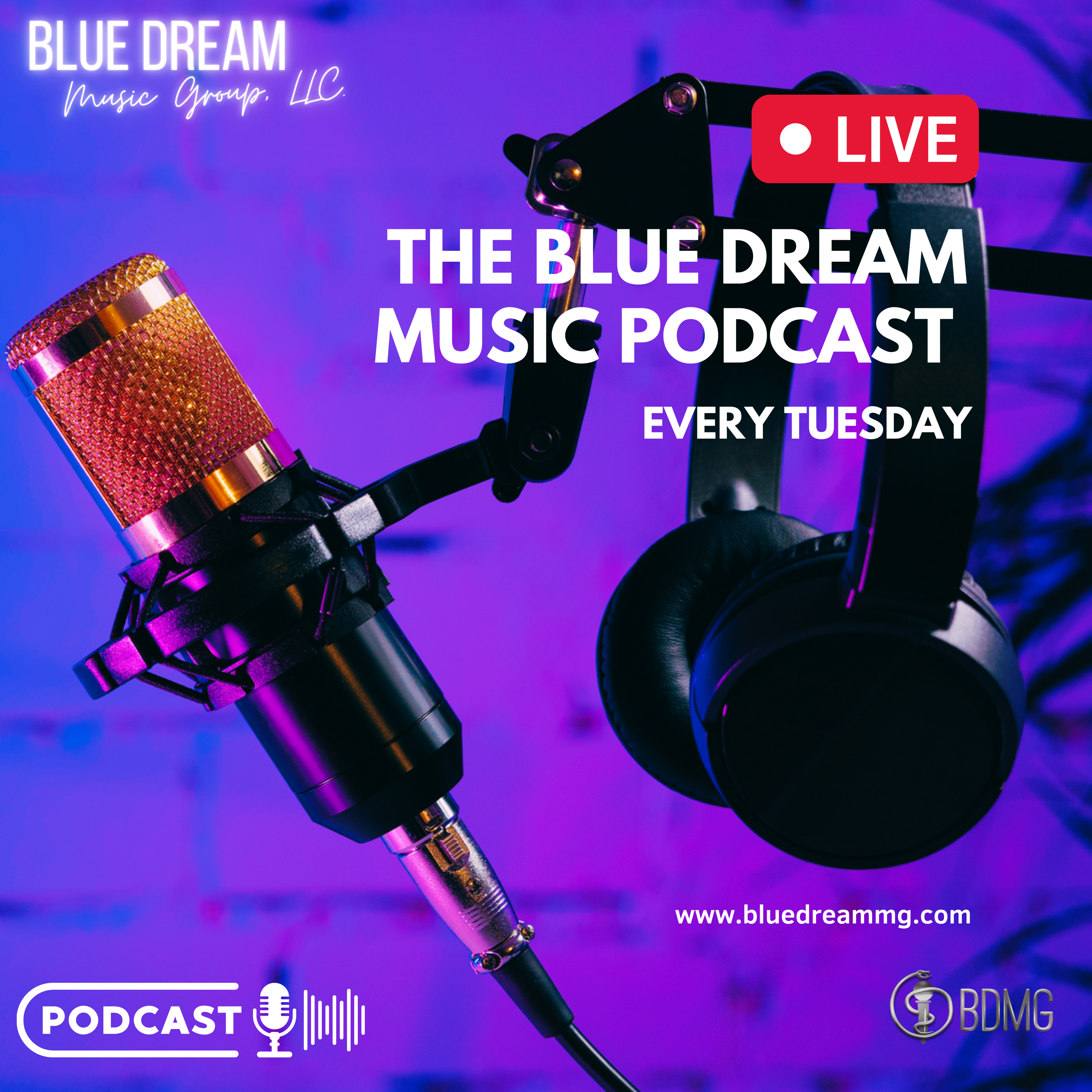 Stop thinking with your D*** Blue Dream Music Group Comedy show & our artists!