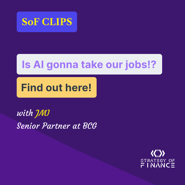 SoF CLIPS | Is AI gonna take our jobs? Find out here with JMI, Senior Partner at BCG