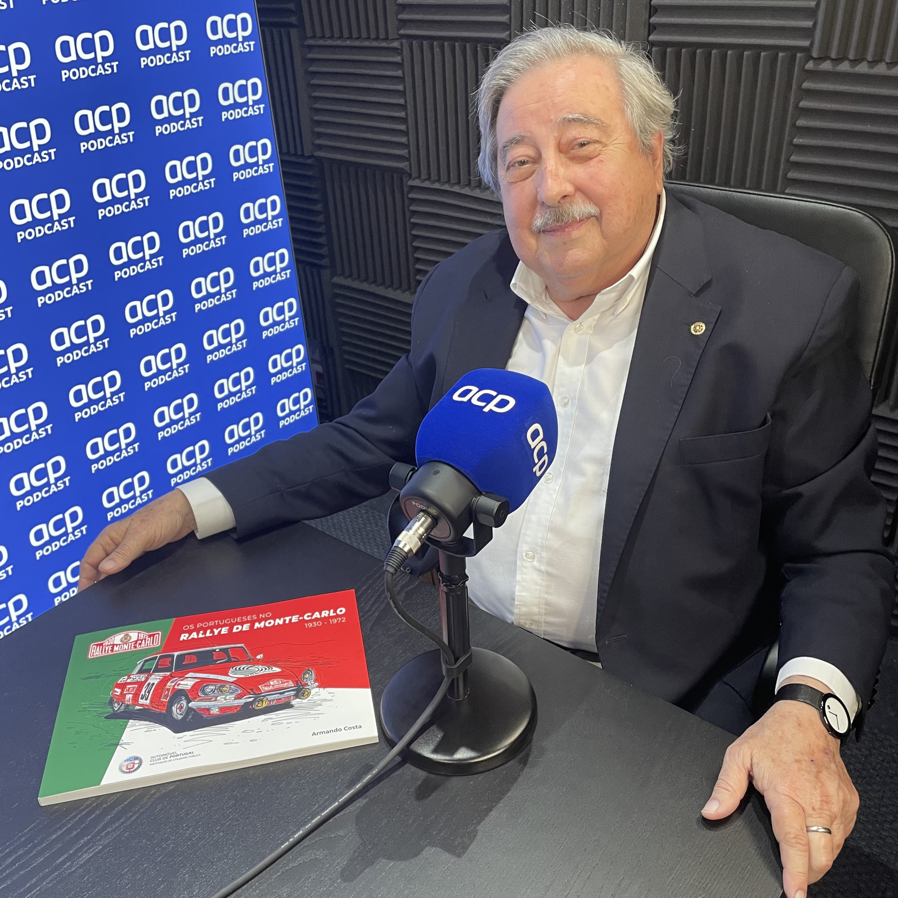 Podcast com Armando Costa autor do livro "Os Portugueses no Rallye de Monte Carlo".