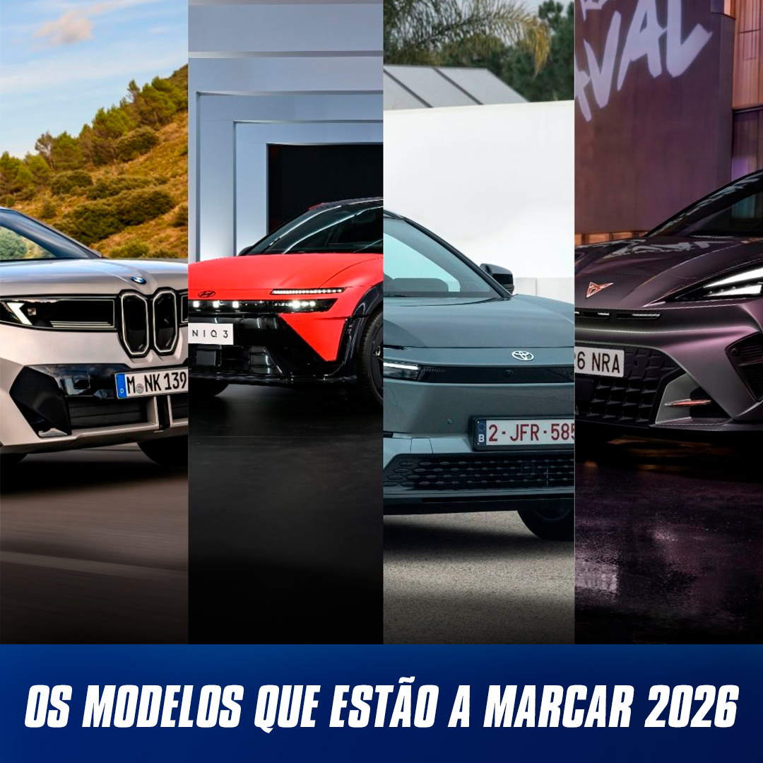 Dos citadinos aos supercarros: os lançamentos que estão a marcar 2026
