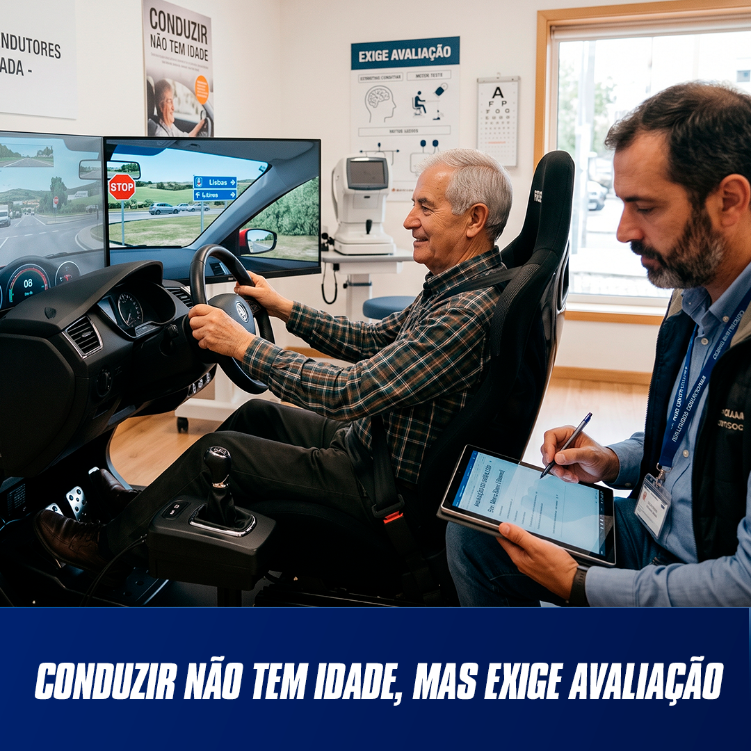 Conduzir não tem idade, mas exige avaliação
