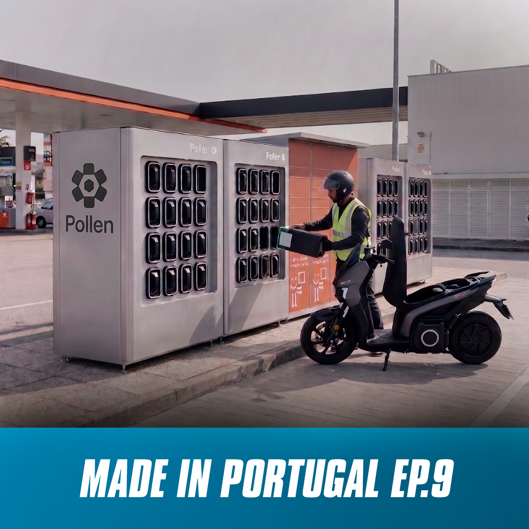 Pollen cria baterias universais para motos elétricas