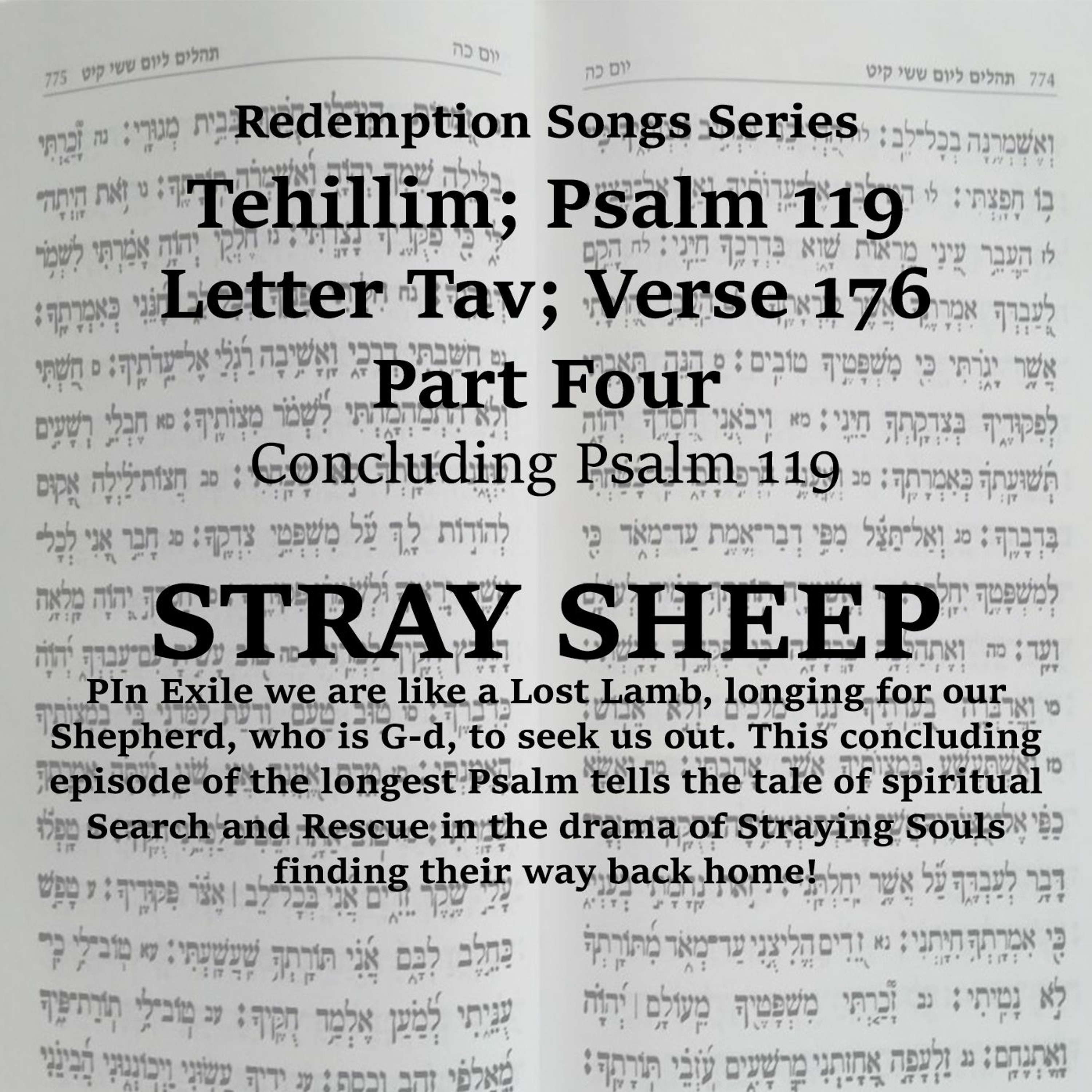 Redemption Songs Series Tehillim; Psalm 119