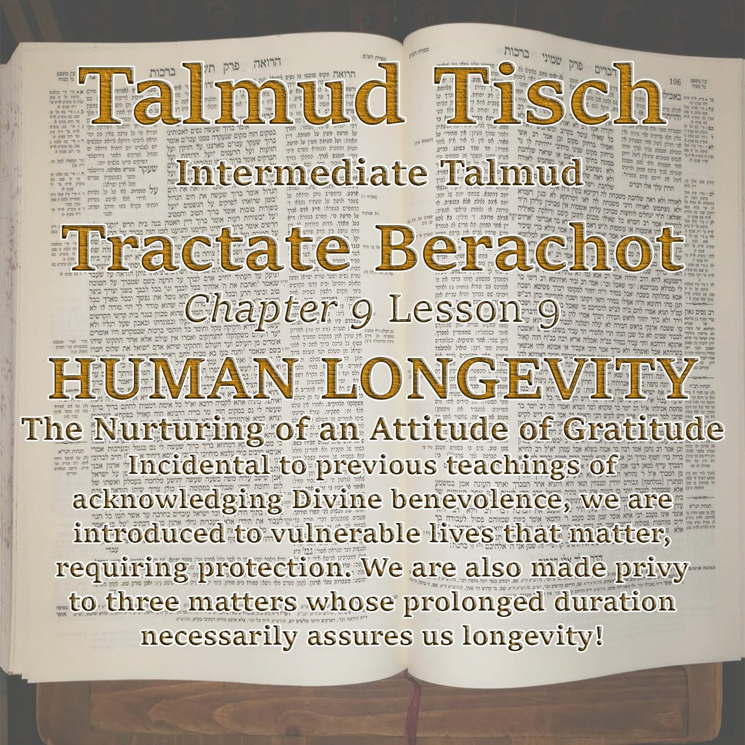  Talmud Tisch - Intermediate Talmud Tractate Berachot