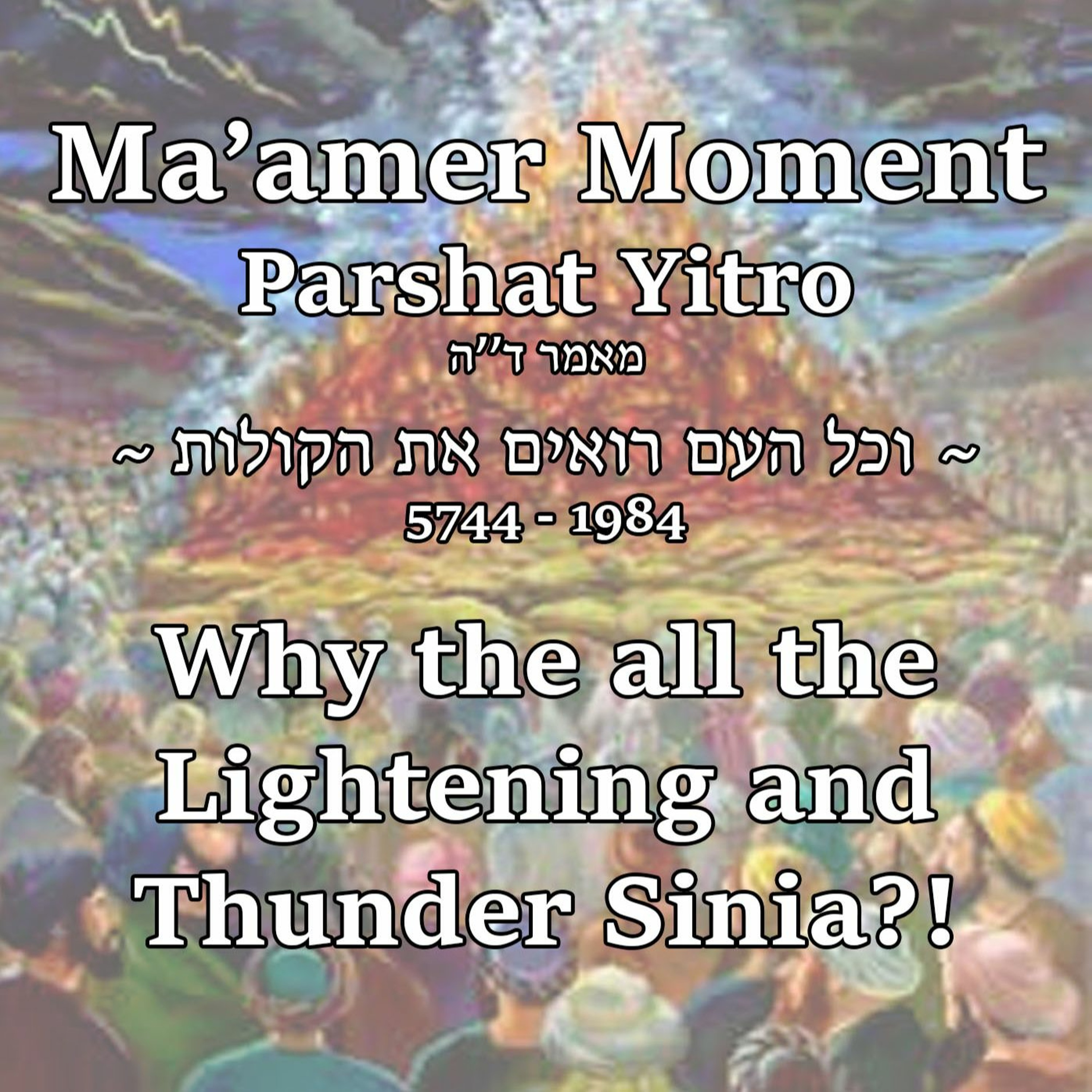 Why the all the Lightening and Thunder Sinia?!