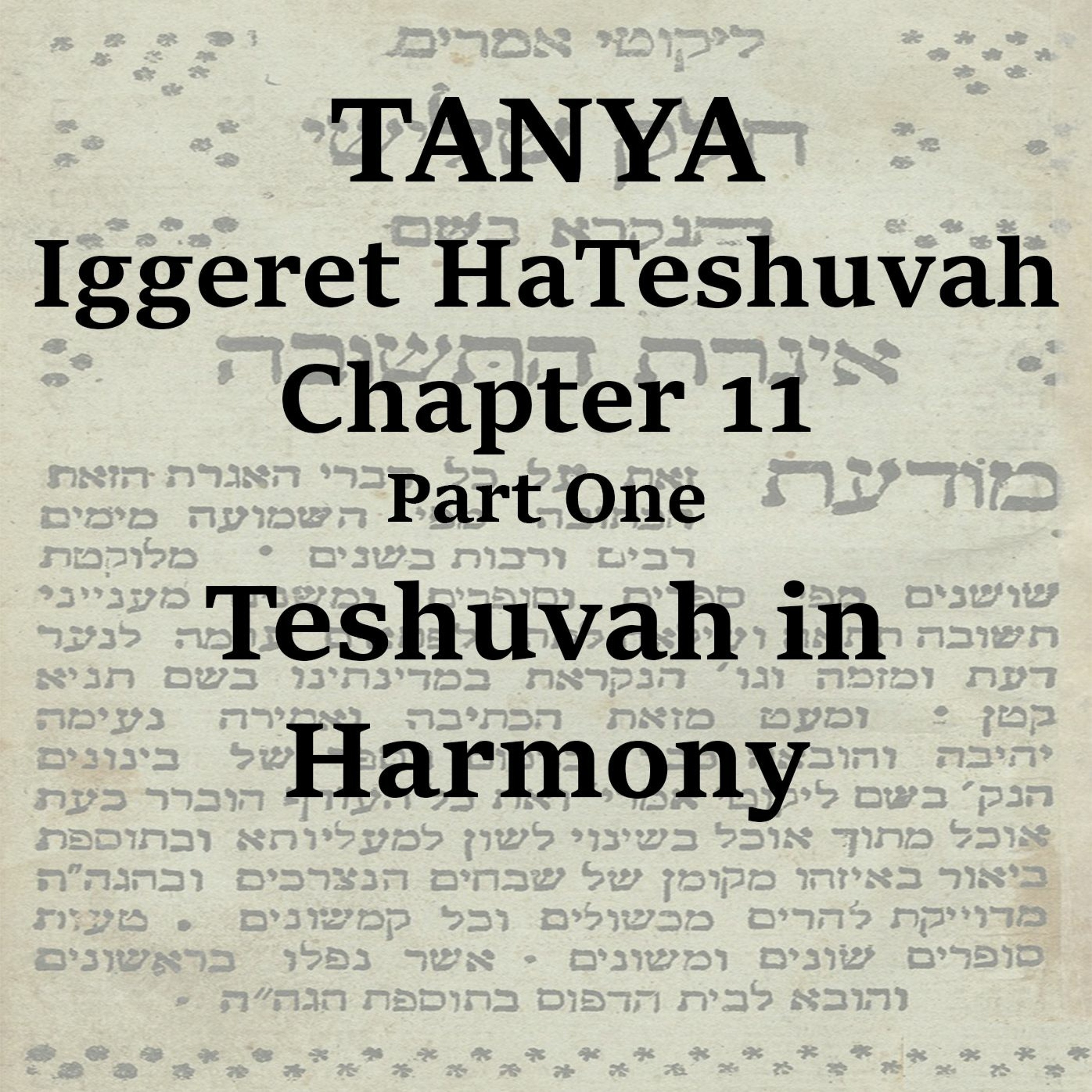 Teshuvah in Harmony