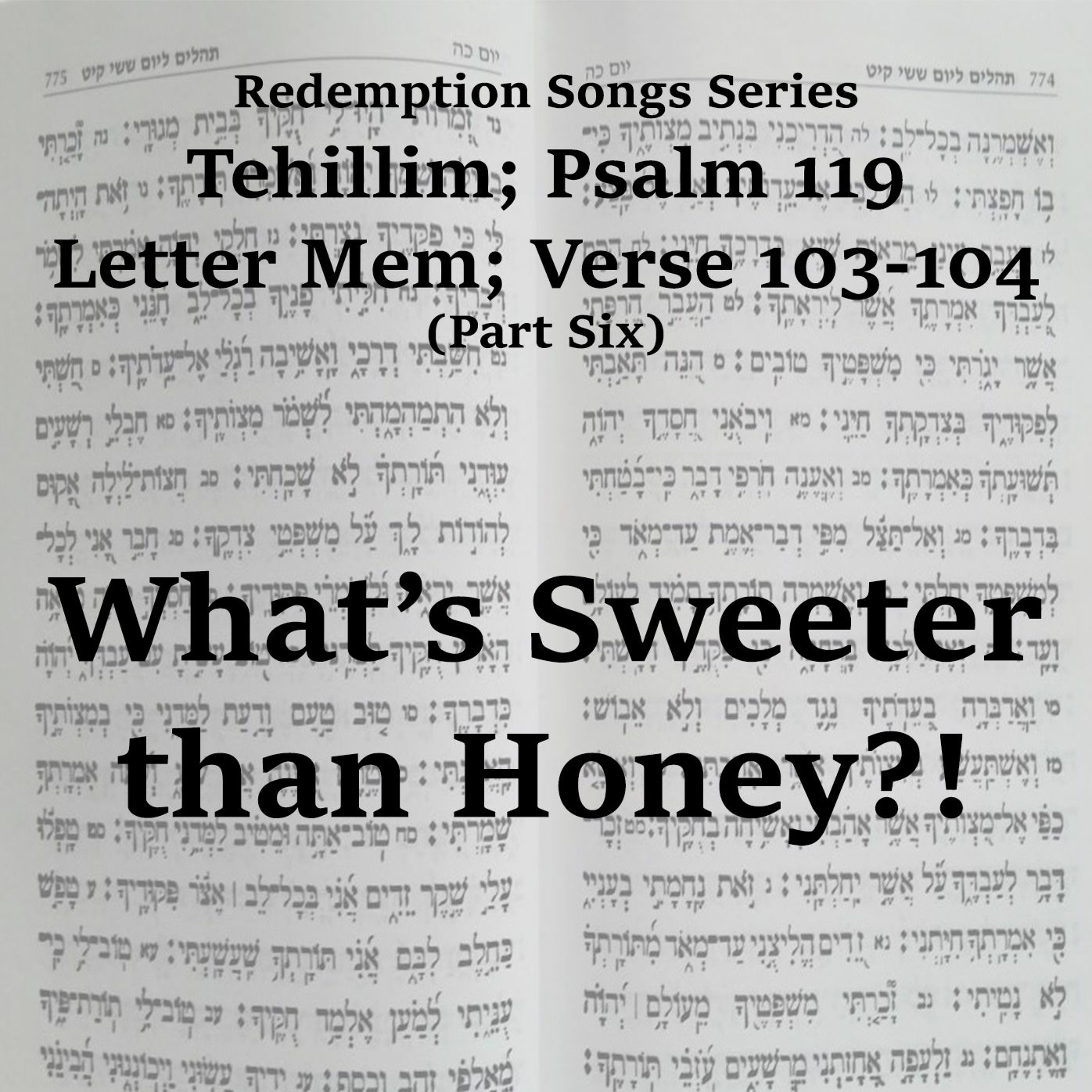 What’s Sweeter than Honey?!