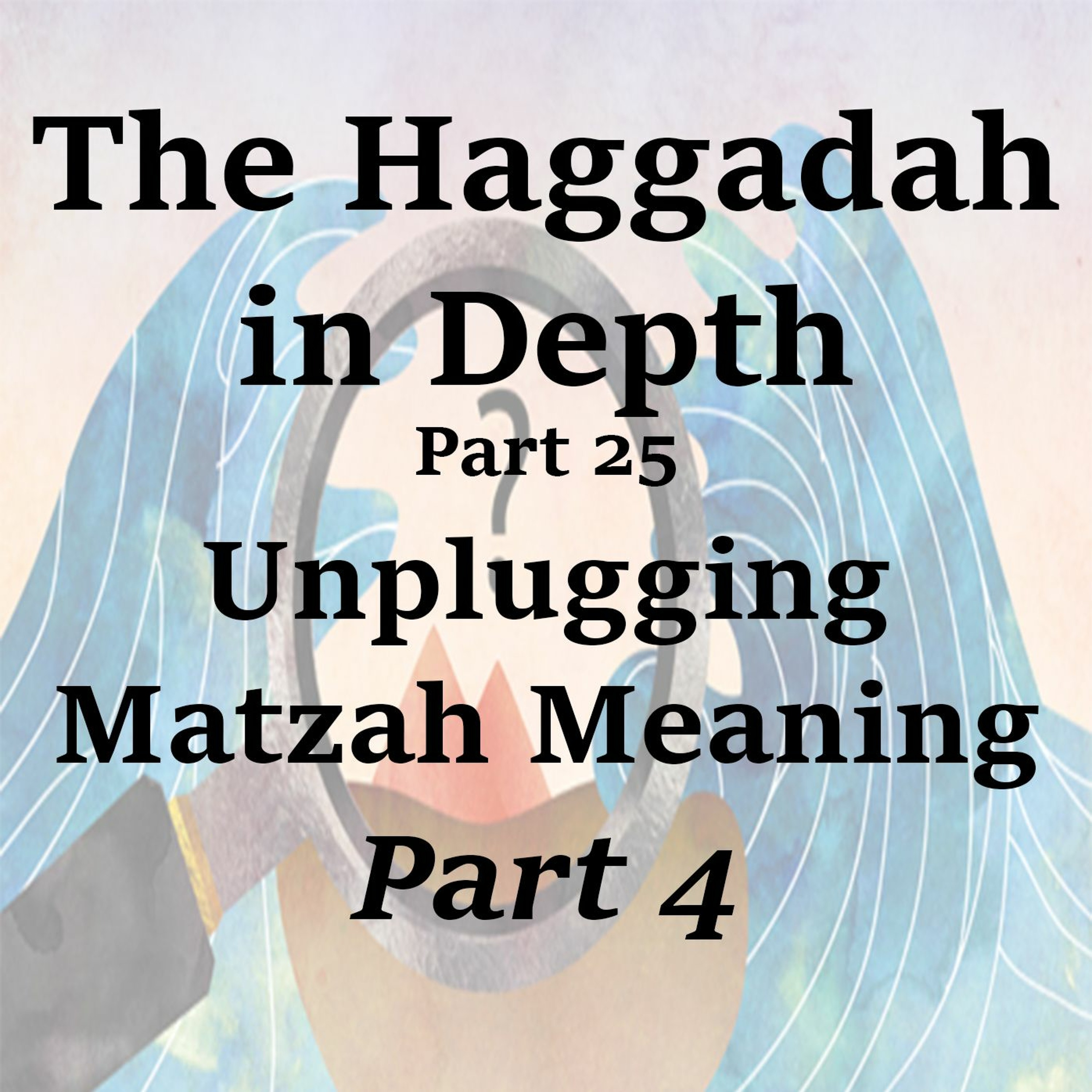 Unplugging Matzah Meaning