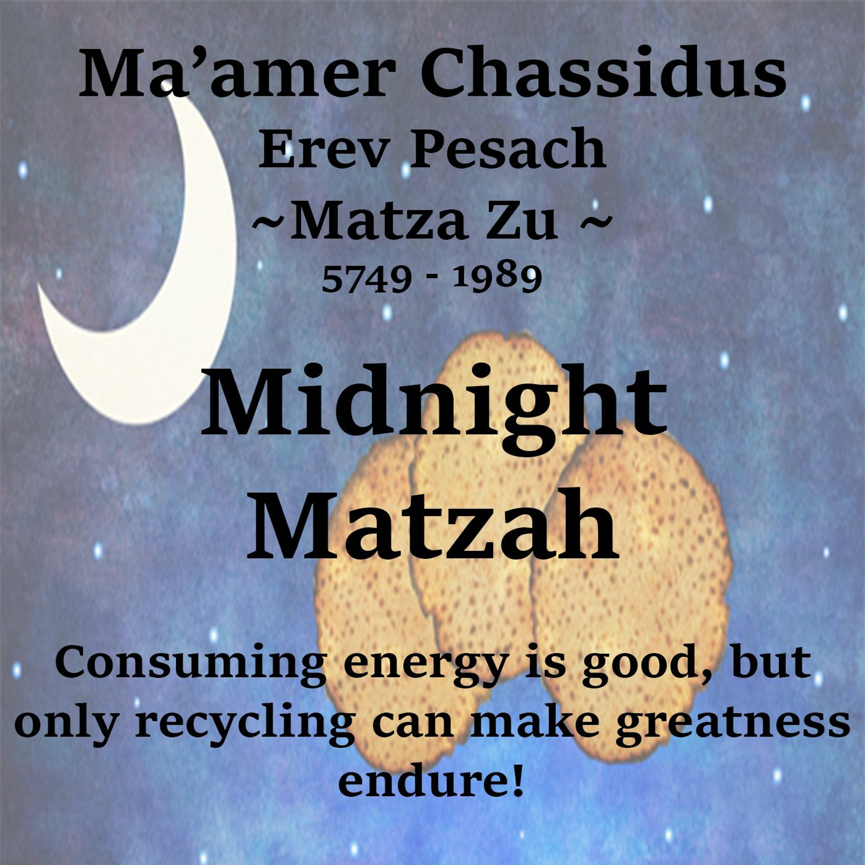 Midnight Matzah