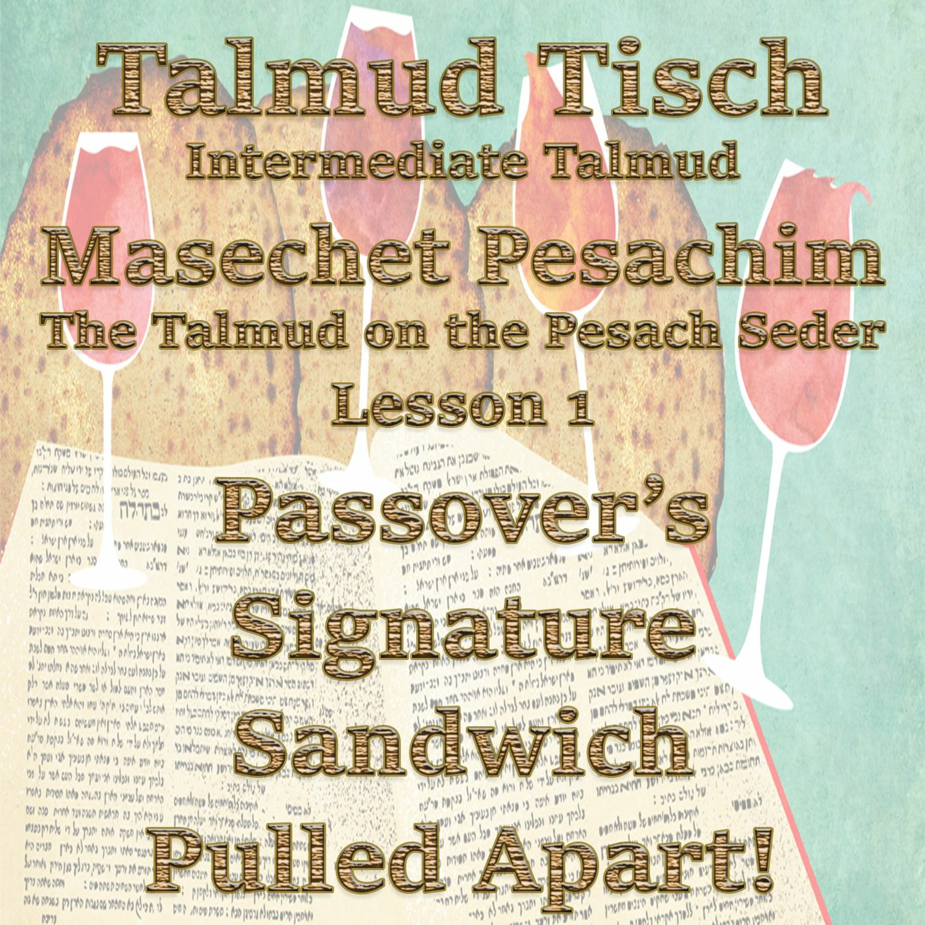 Passover’s Signature Sandwich Pulled Apart!