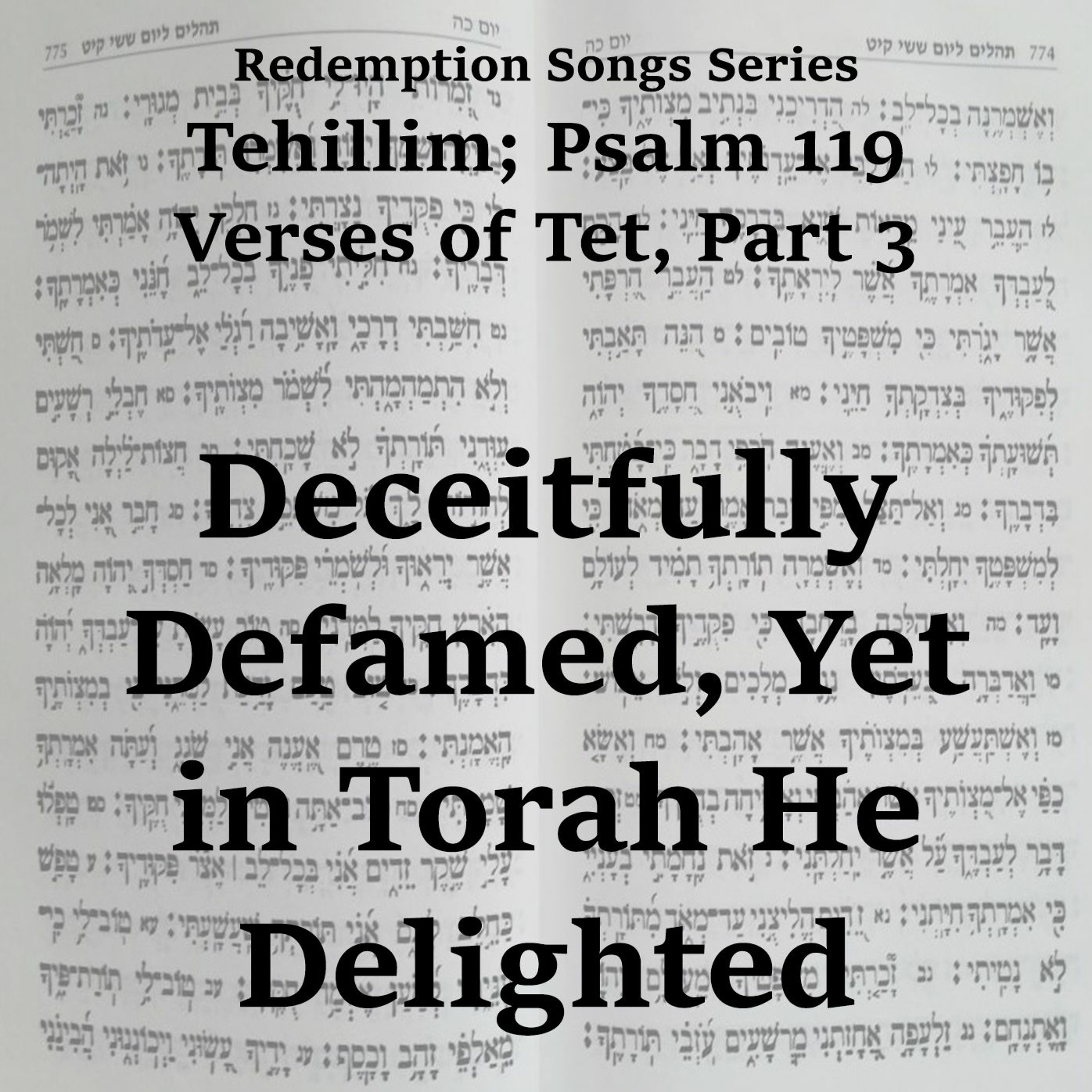 Defamed, Yet Delighted