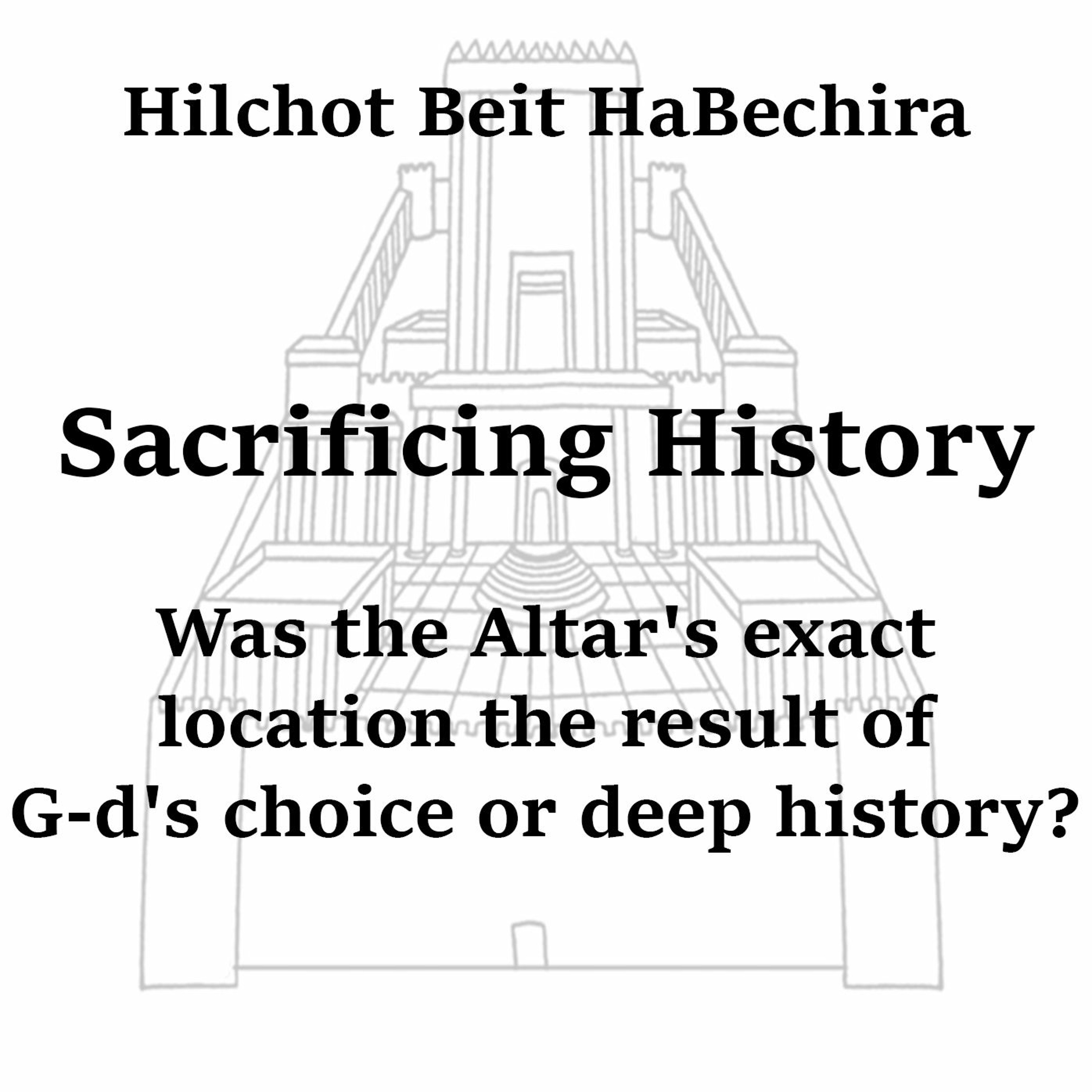 Sacrificing History - The Altars Background!