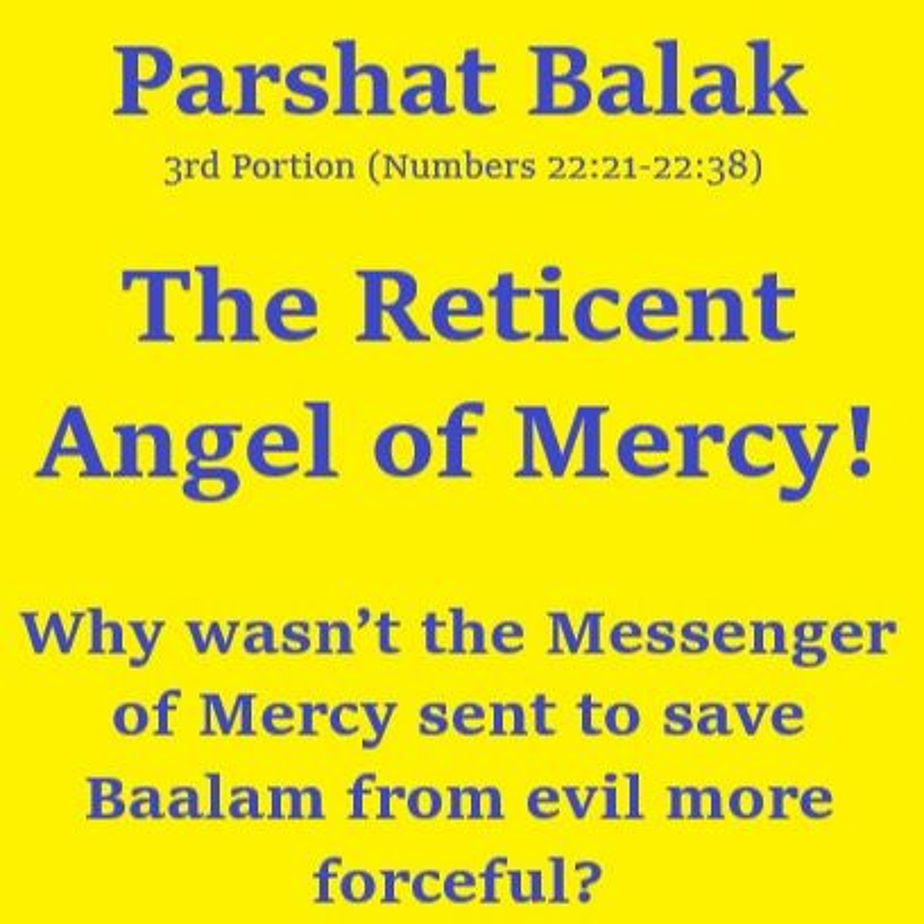 The Reticent Angel of Mercy!