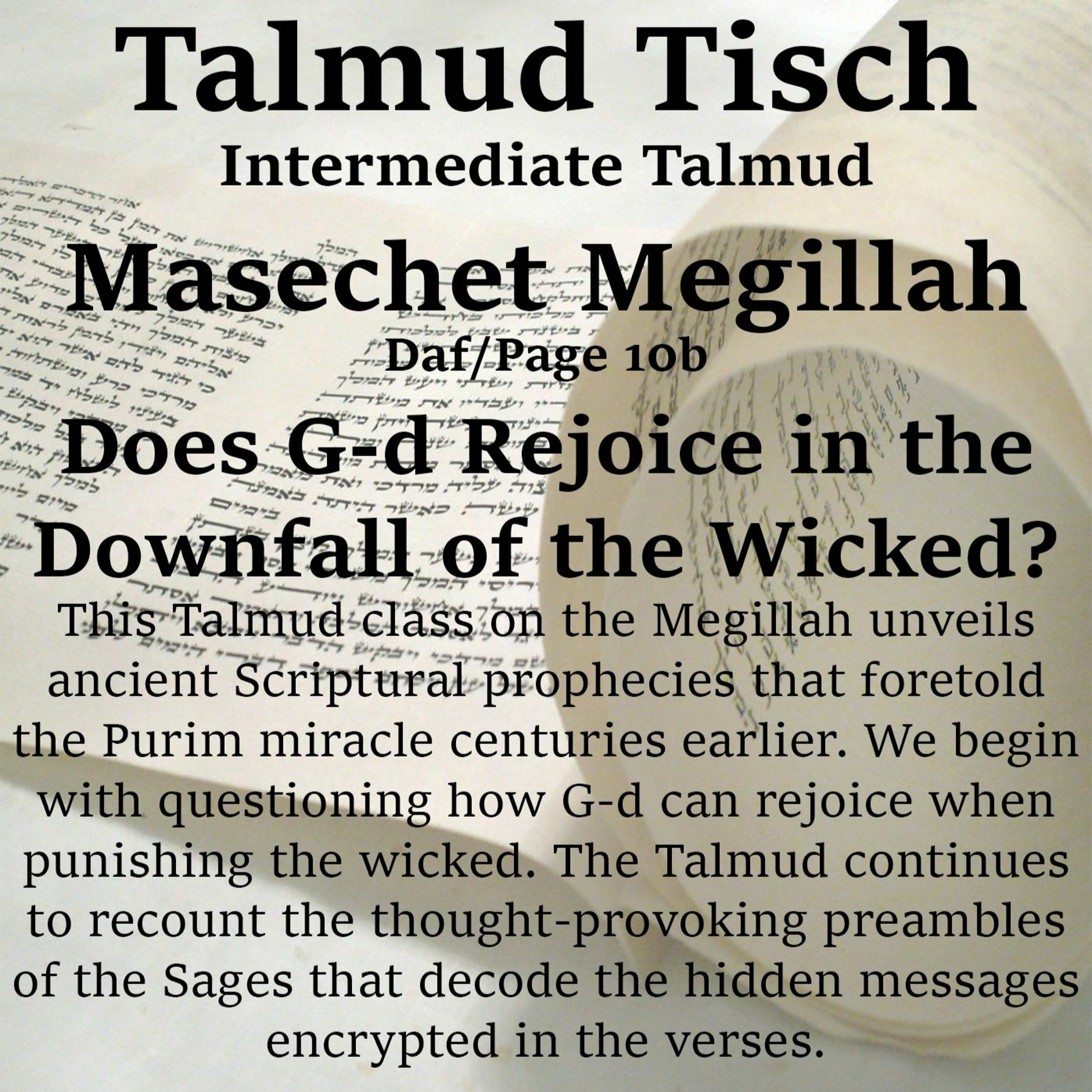 Does G-d Rejoice in the Downfall of the Wicked?