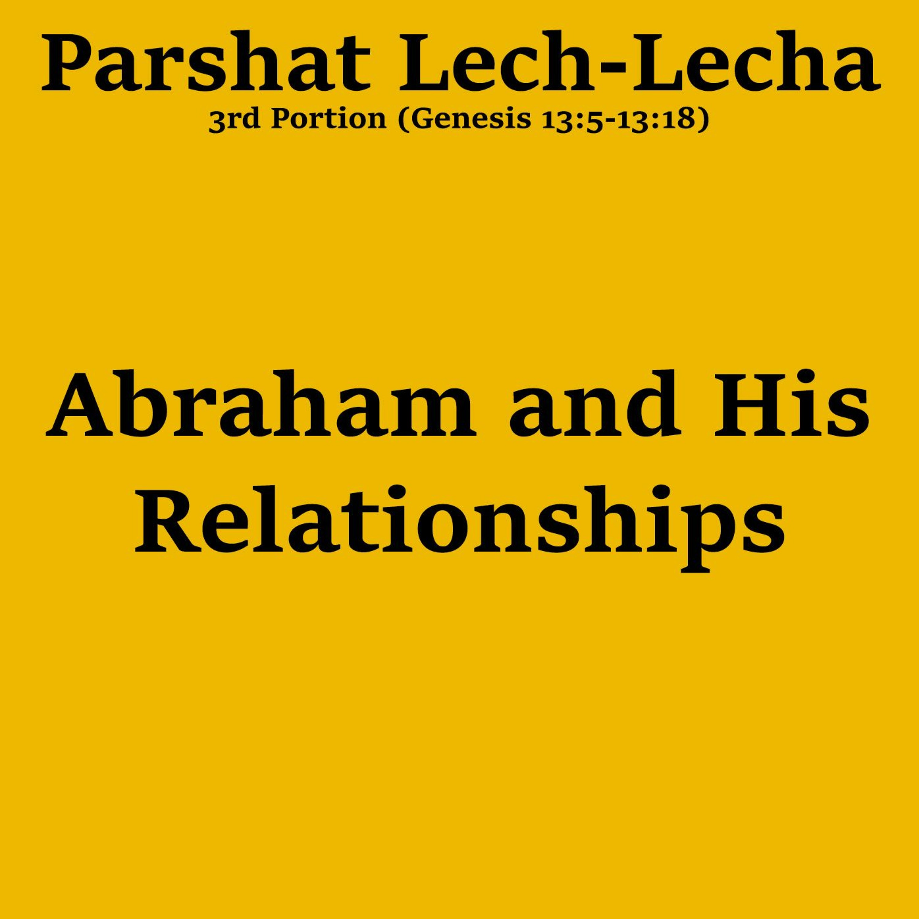 Abraham and His Relationships