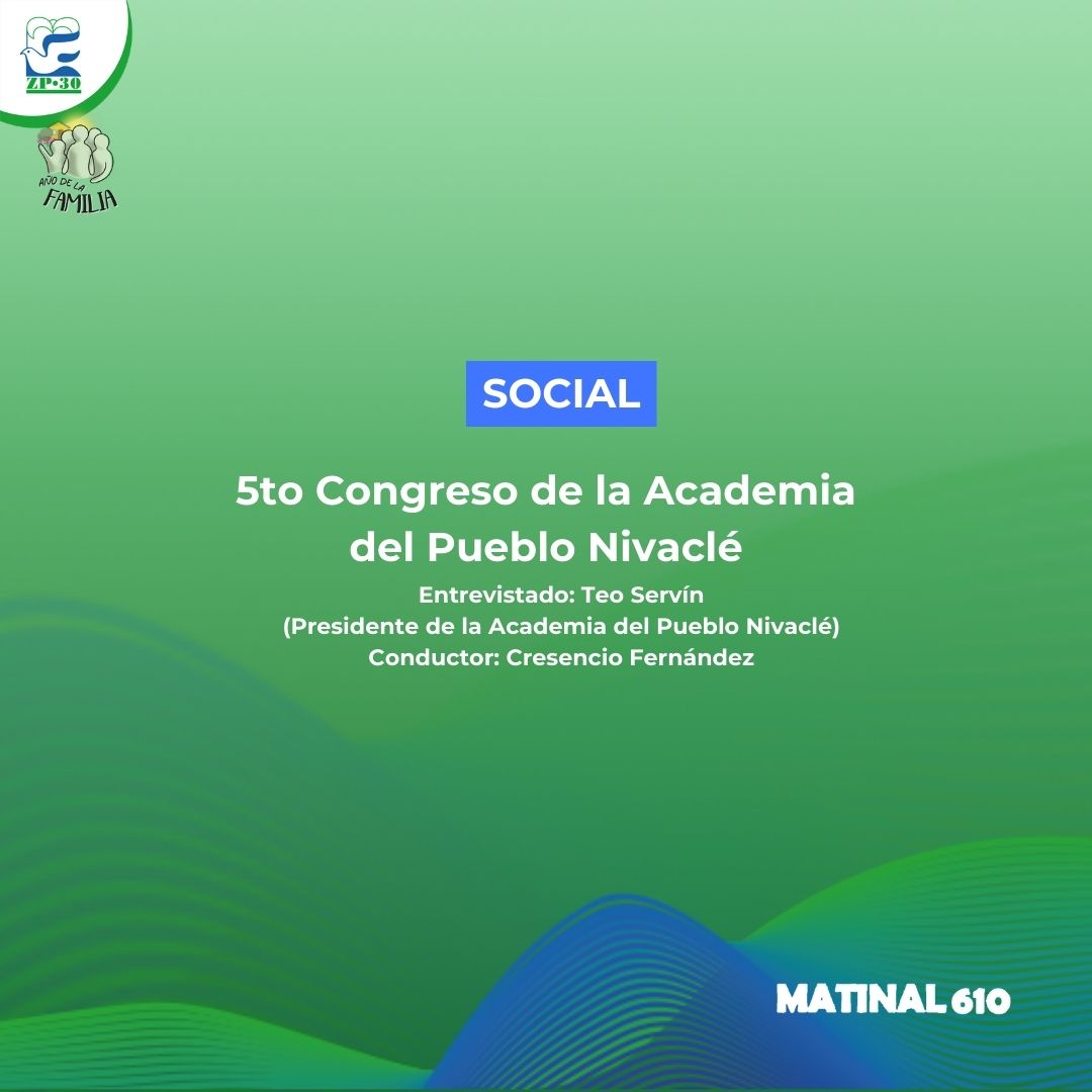 5to Congreso de la Academia del Pueblo Nivaclé