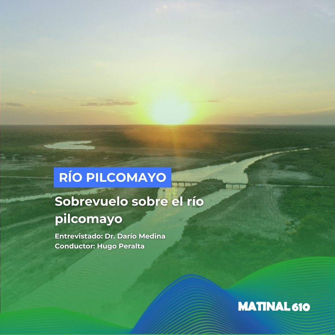 Sobrevuelo sobre la cuenca del río Pilcomayo