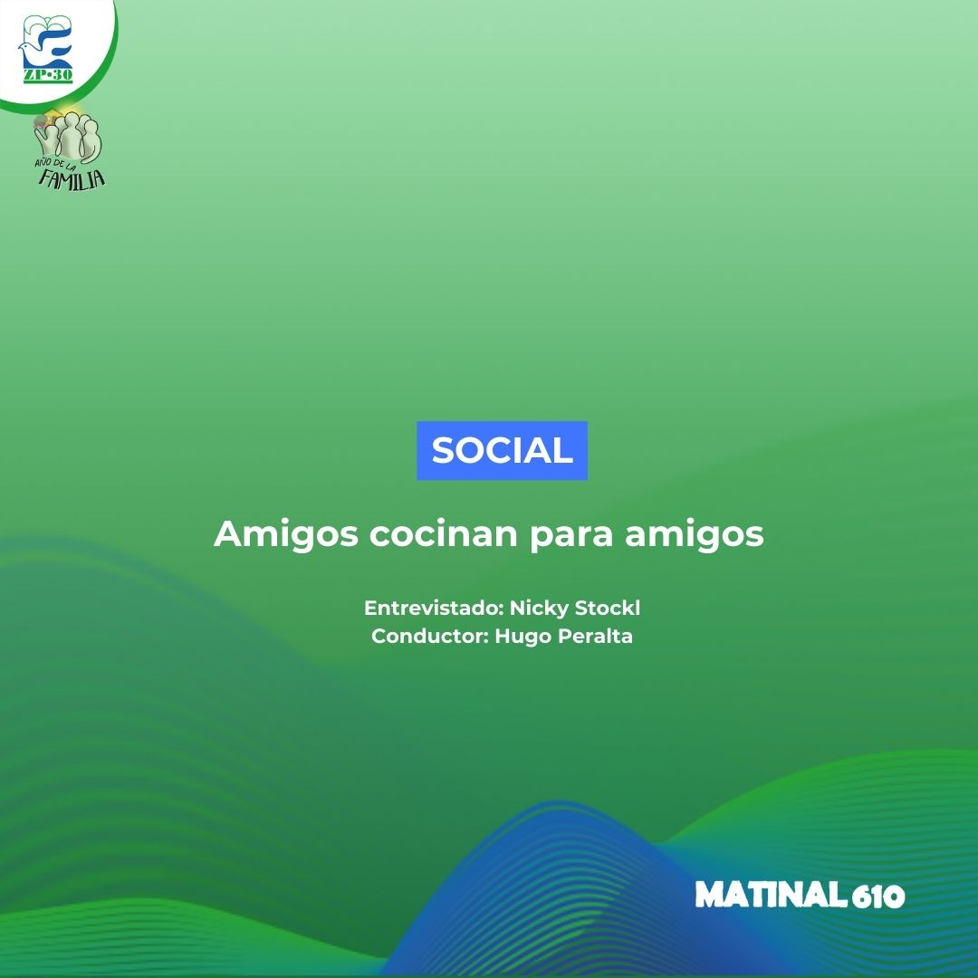 Amigos cocinan para amigos