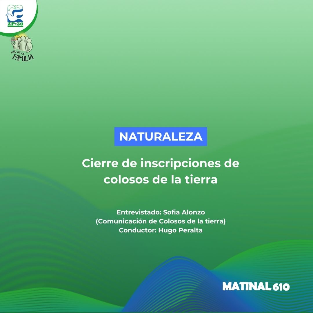 Cierre de inscripciones de colosos de la tierra