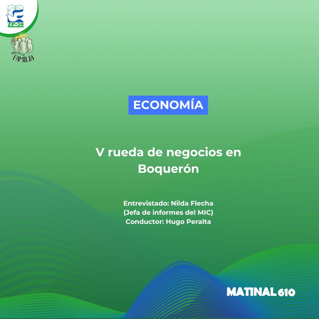 V rueda de negocios en Boquerón