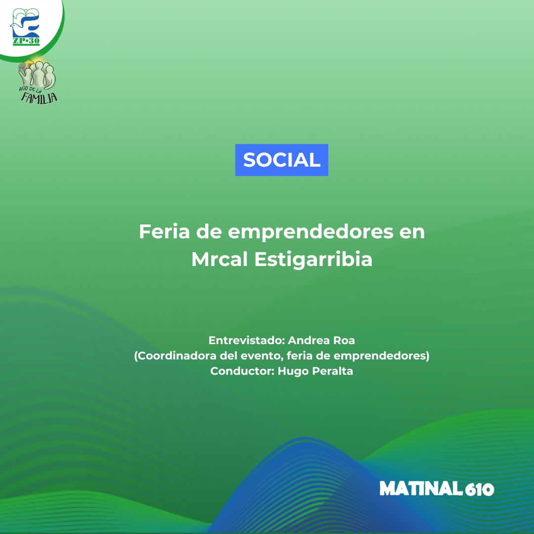 Feria de emprendedores en Mrcal Estigarribia