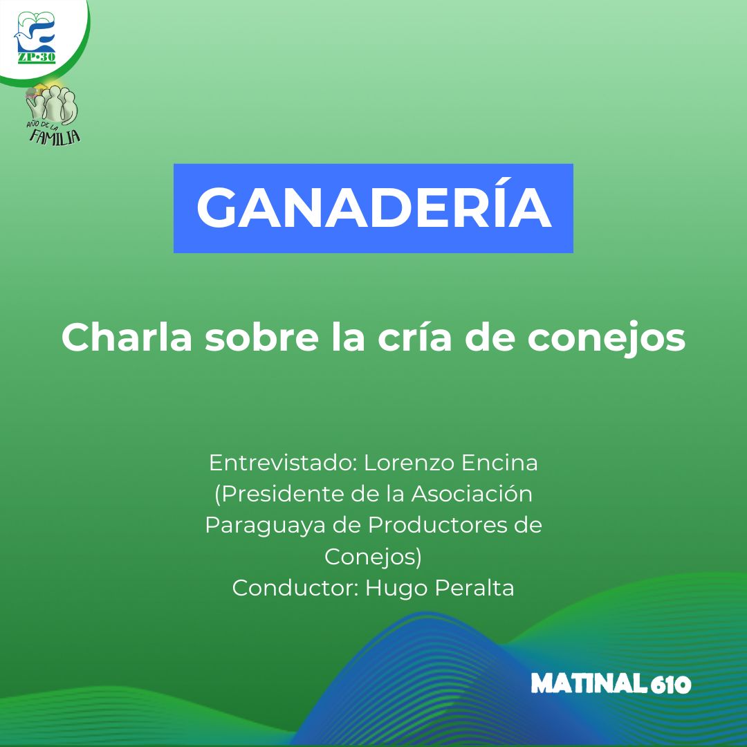 Charla sobre la cría de conejos