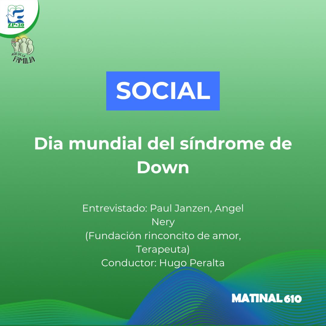 Dia mundial del síndrome de Down