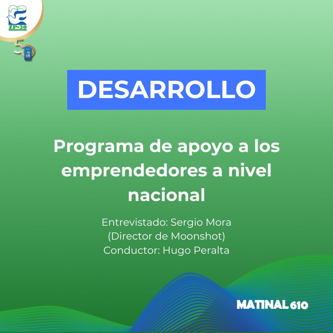 Programa de apoyo a los emprendedores a nivel nacional