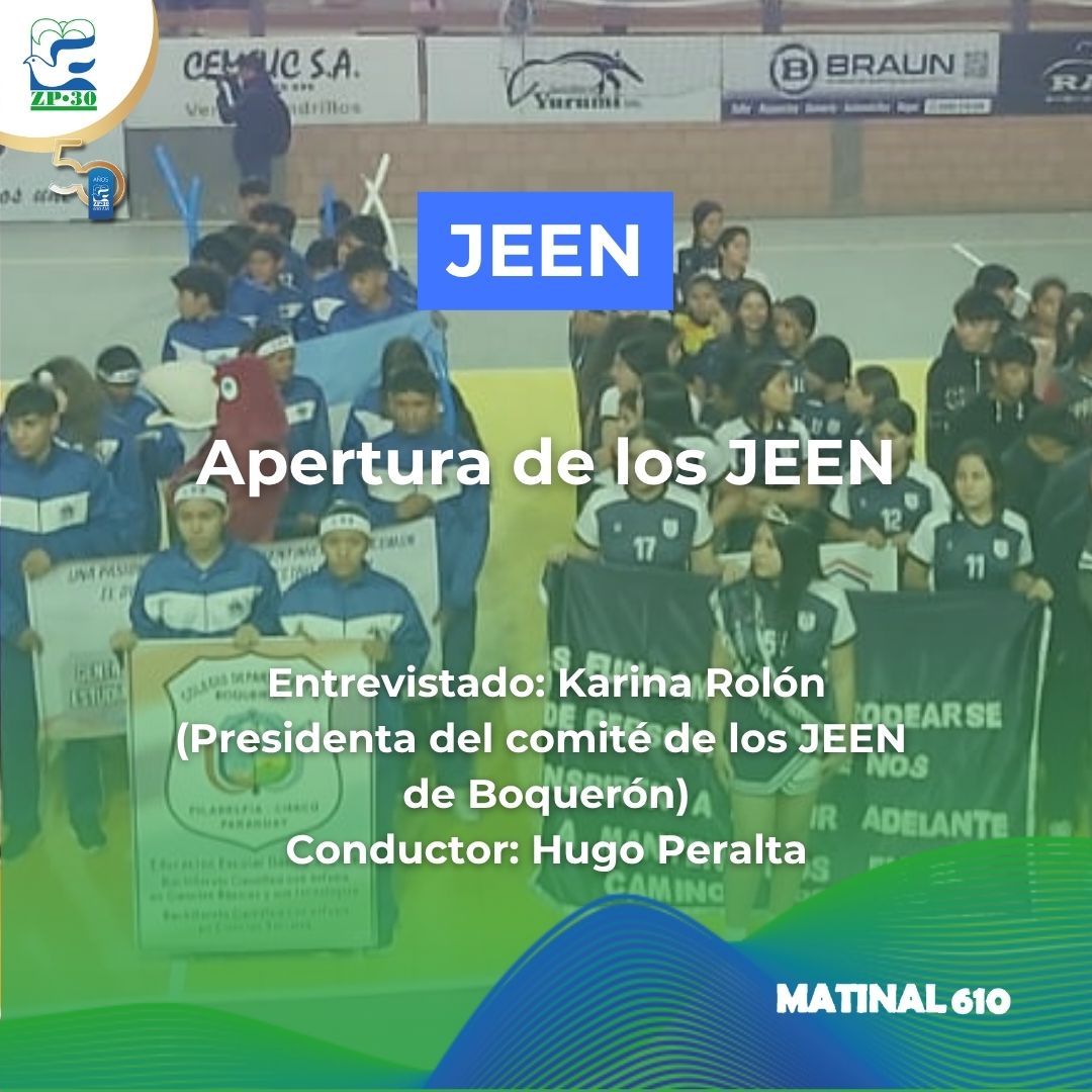 Apertura de los JEEN
