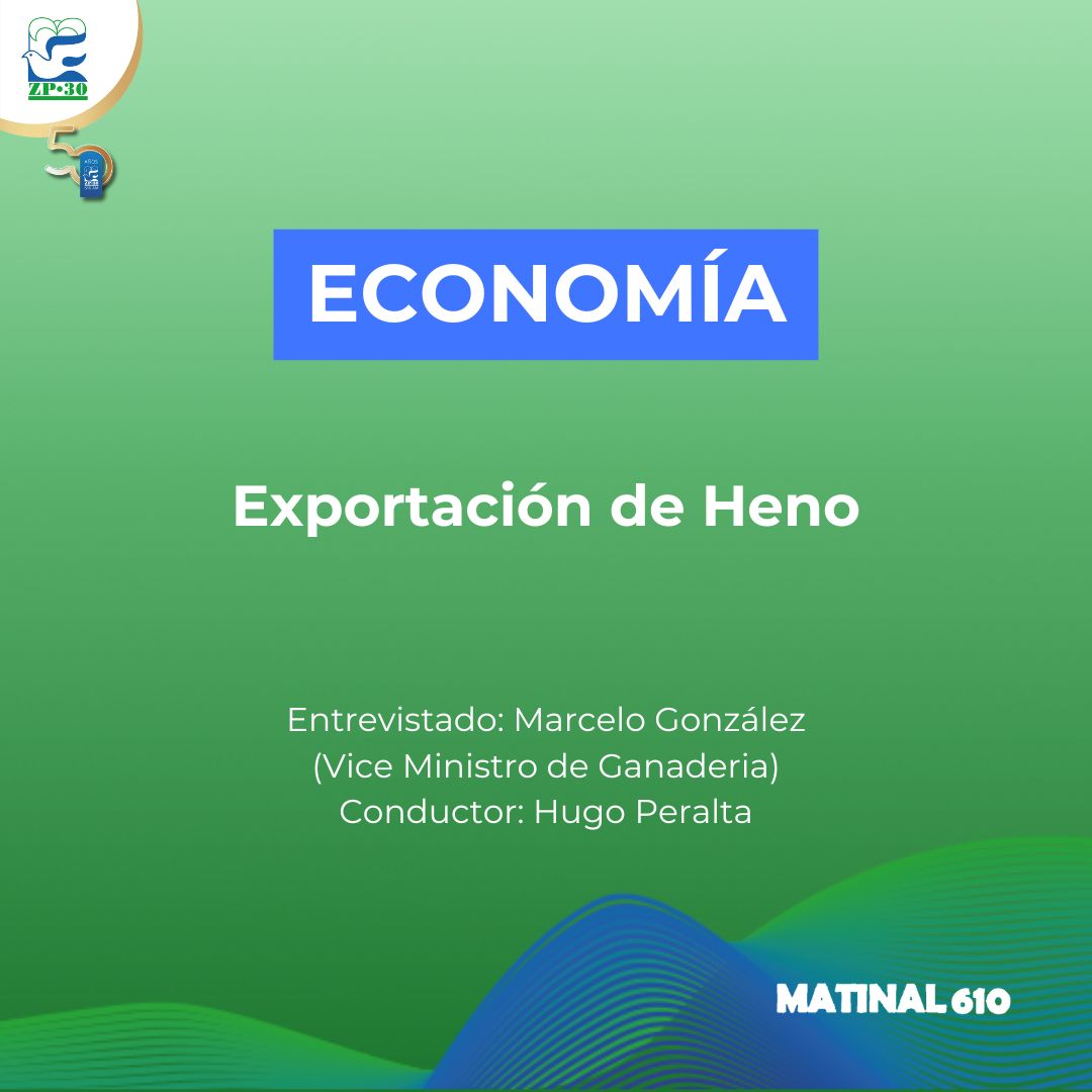 
                    Exportación de Heno
                