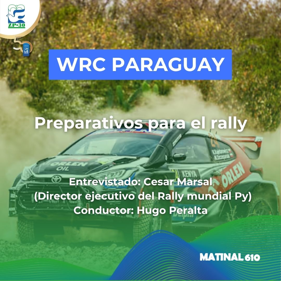 
                    Preparativos para el rally
                