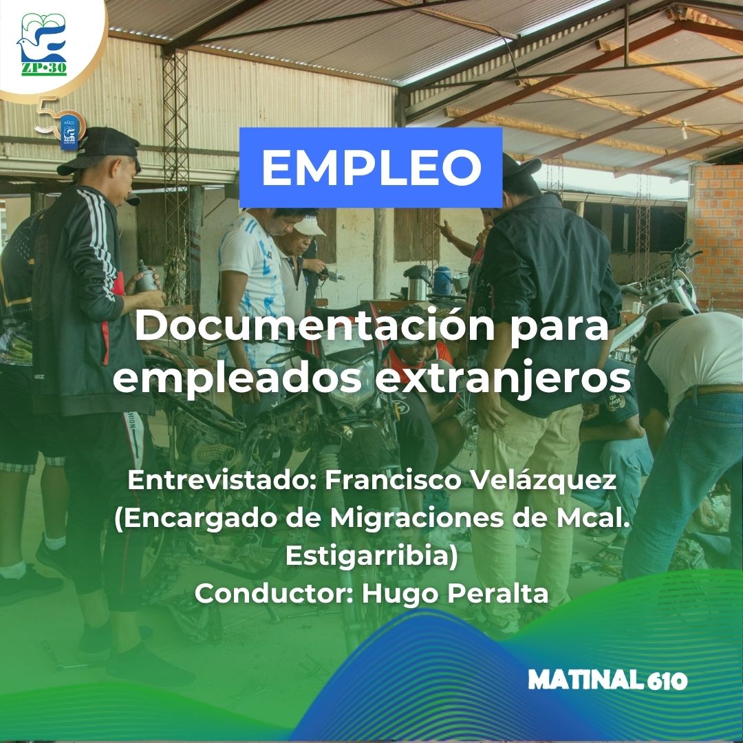 
                    Documentación para empleados extranjeros
                
