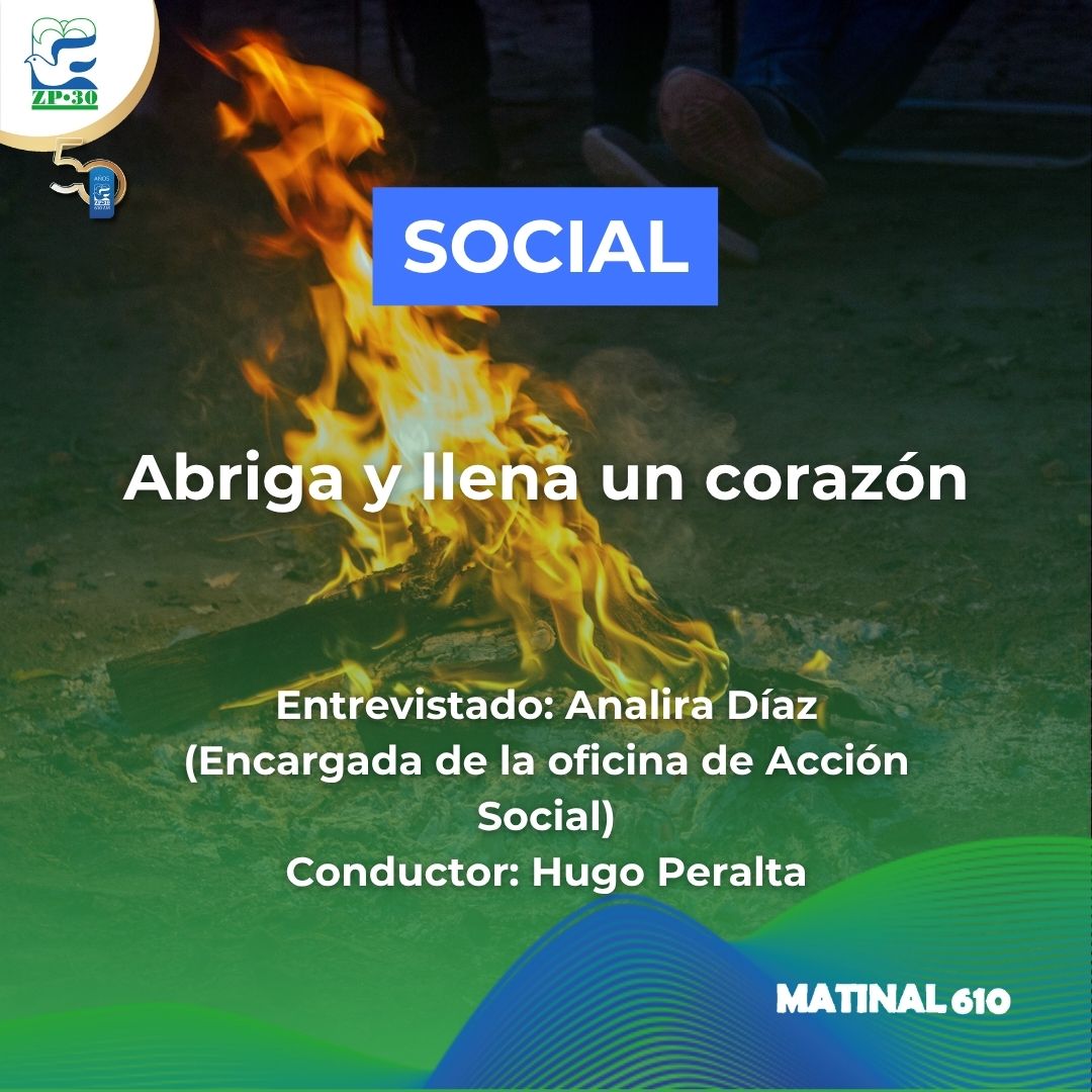 
                    Abriga y llena un corazón
                