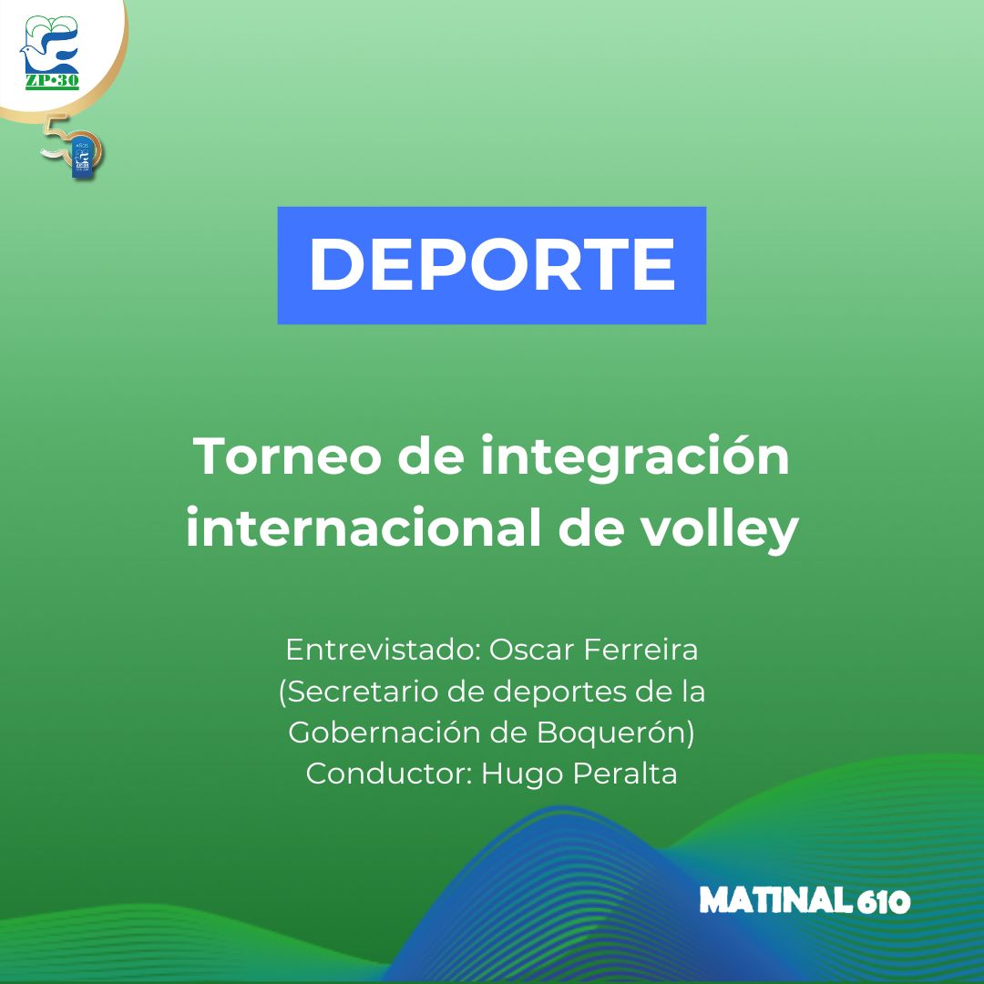 
                    Torneo de integración internacional de volley
                