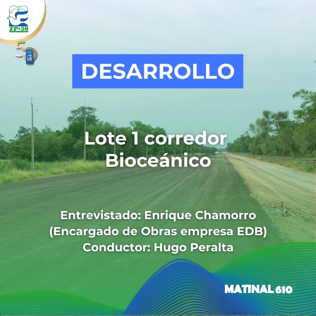 Lote 1 corredor Bioceánico