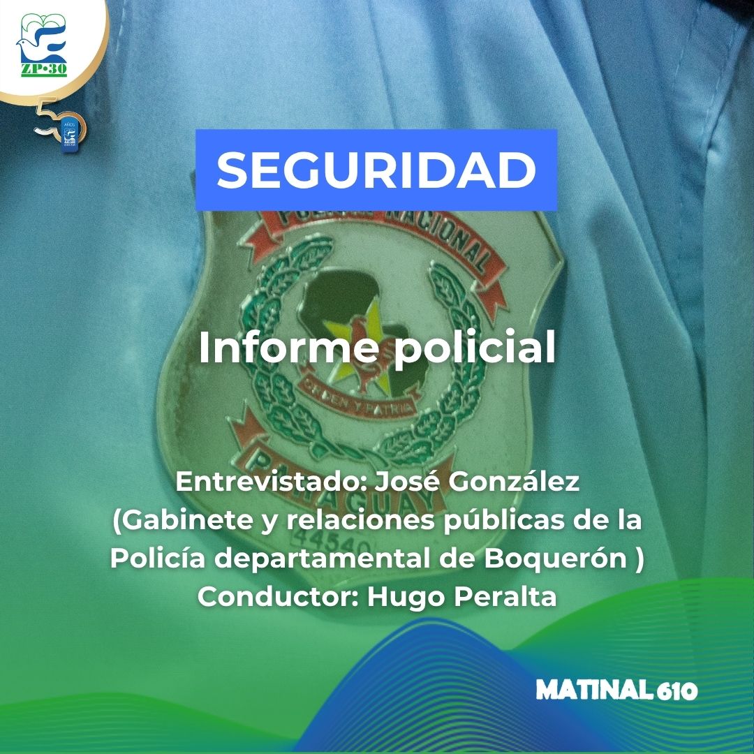 Informe policial