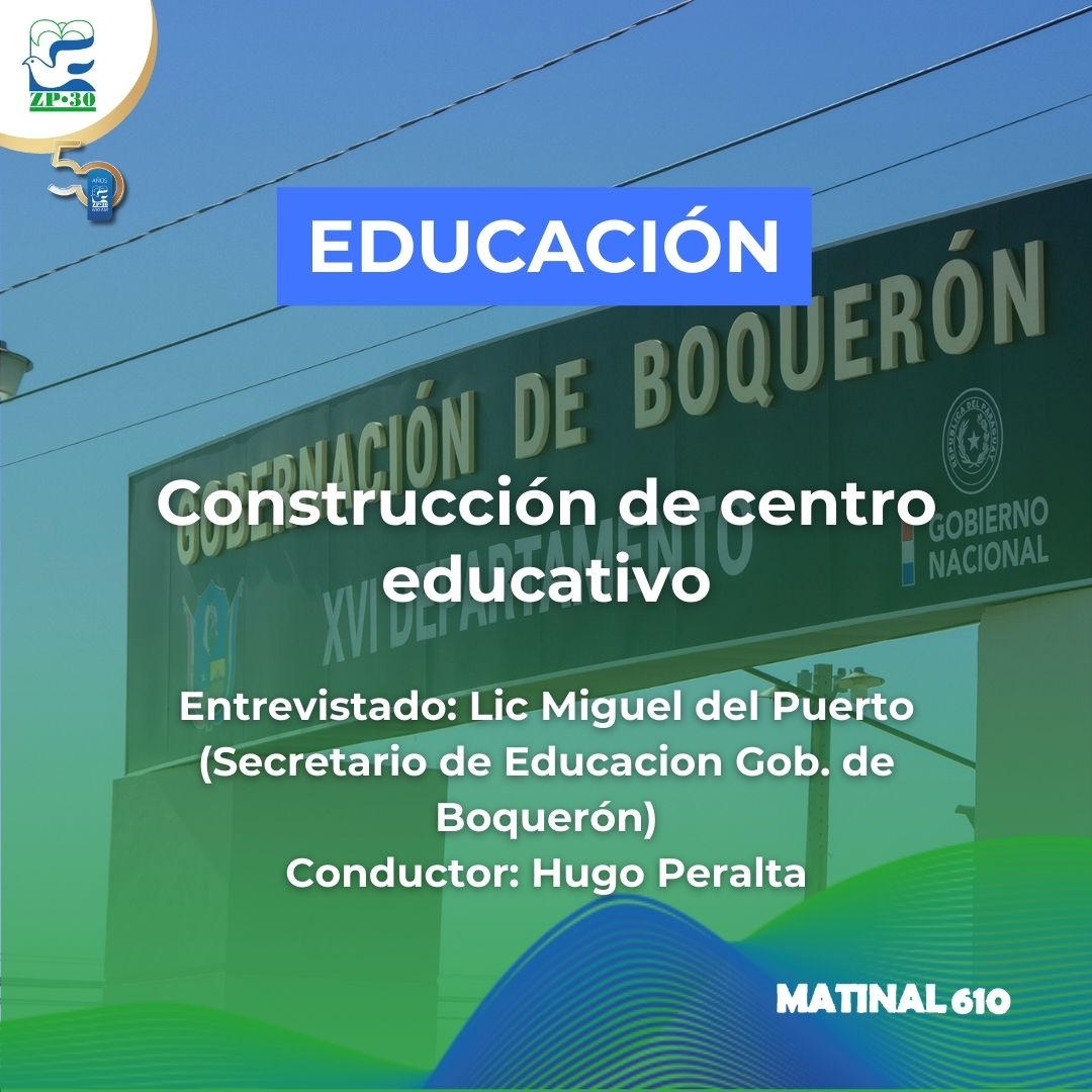 
                    Construcción de centro educativo
                