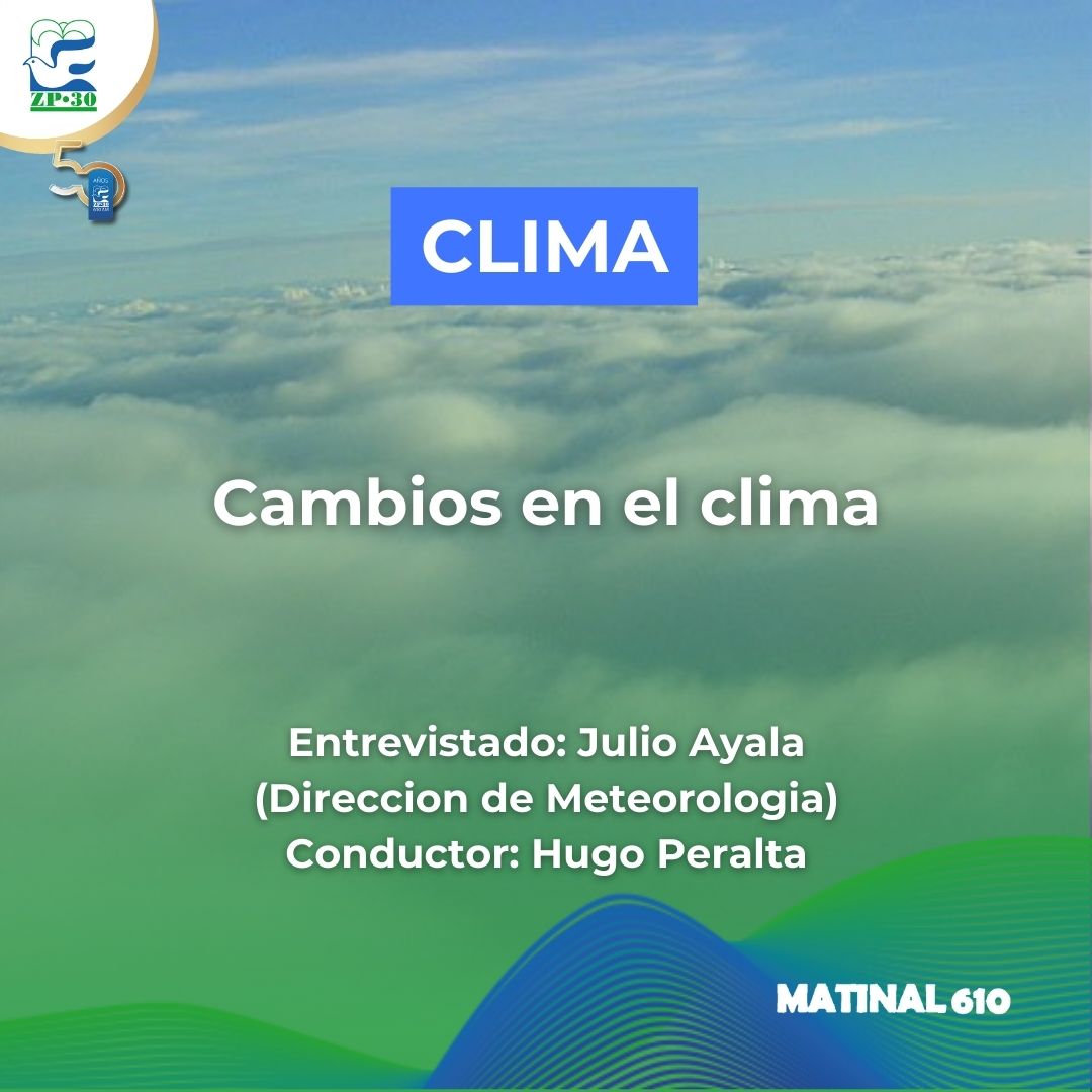 
                    Cambios en el clima
                