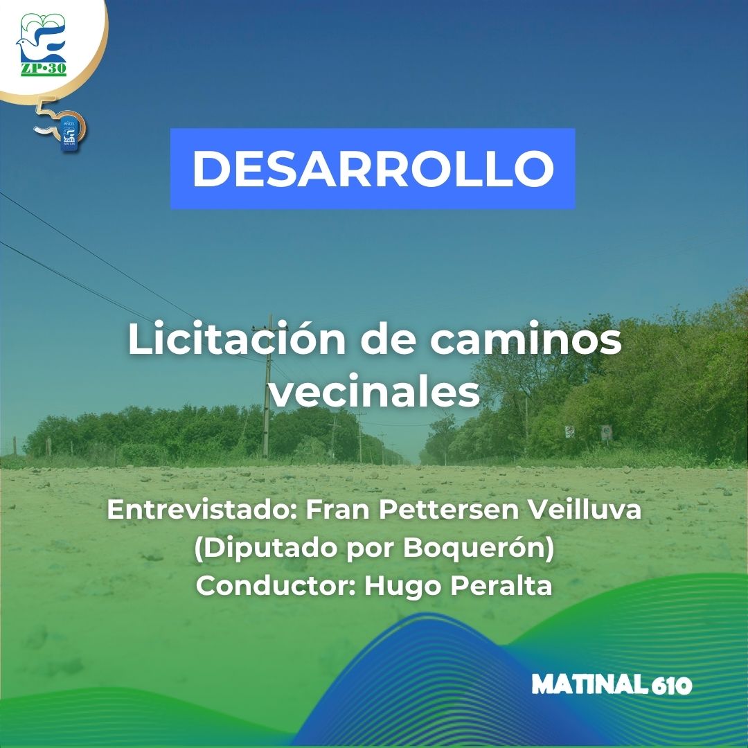 Licitación de caminos vecinales