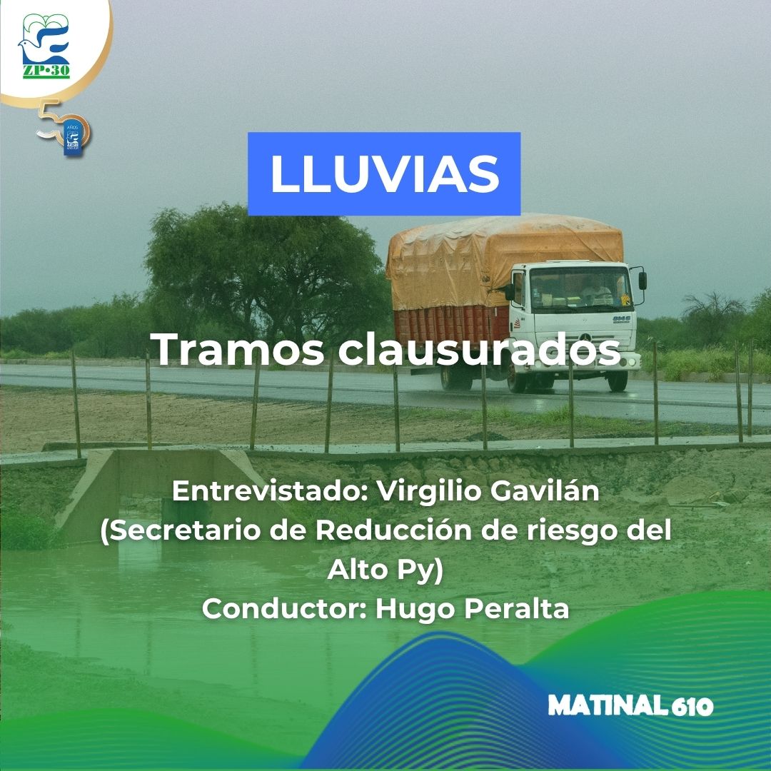 Tramos clausurados