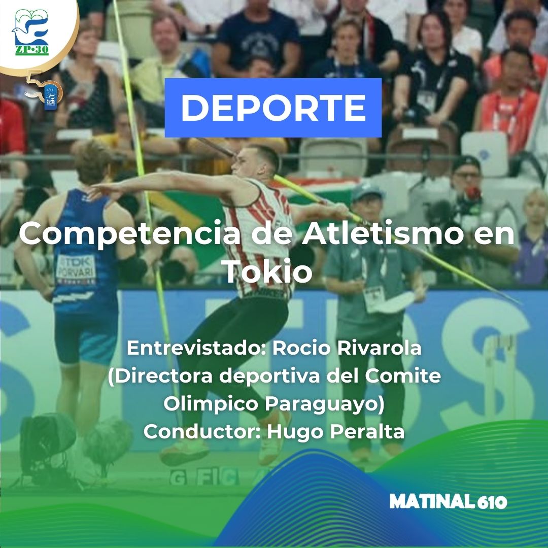 
                    Competencia de Atletismo en Tokio
                
