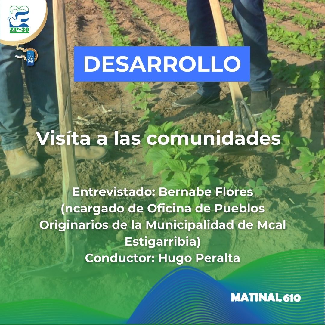 
                    Visíta a las comunidades
                