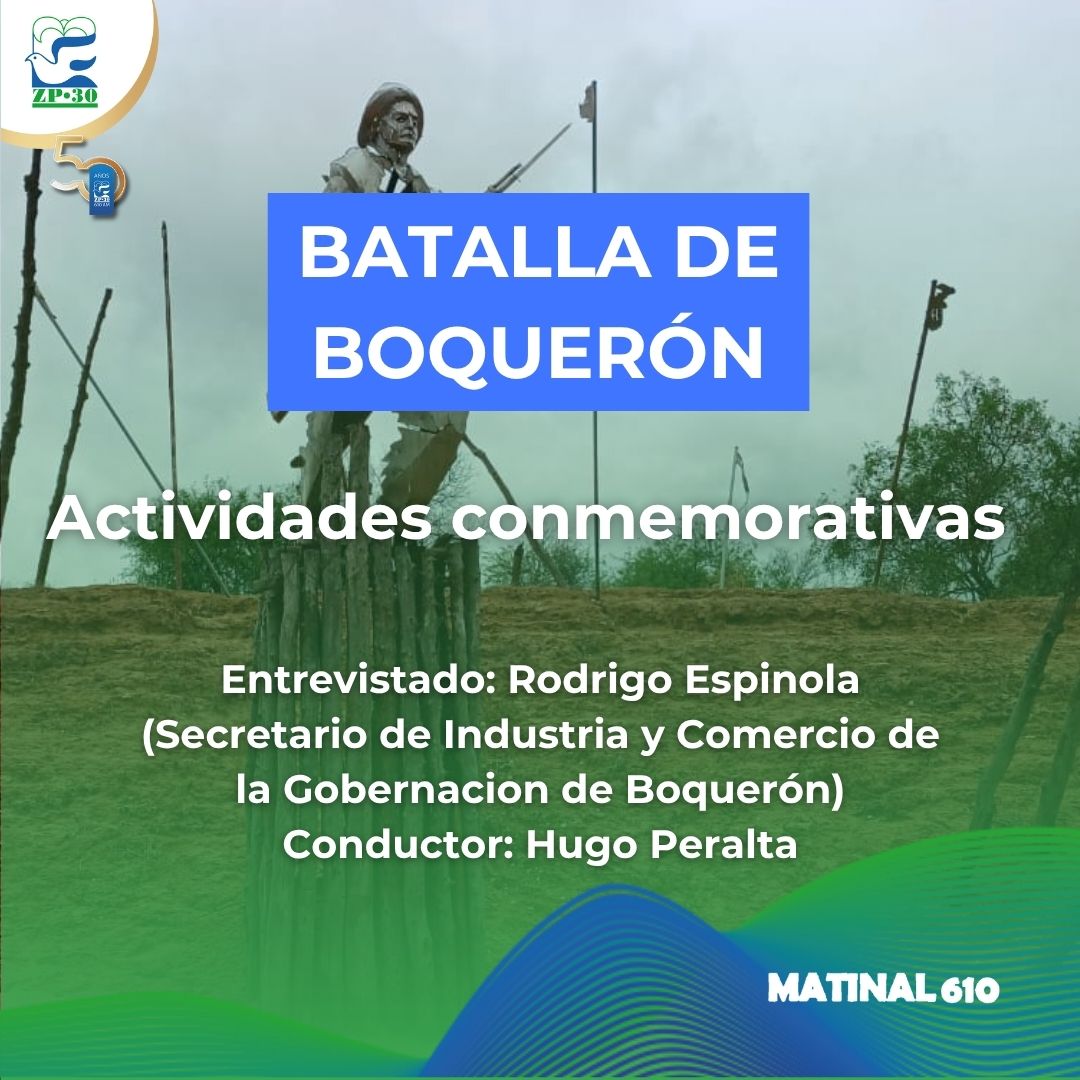 Actividades conmemorativas de la Batalla de Boquerón
