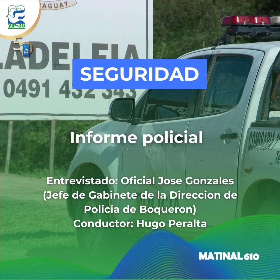 Informe policial
