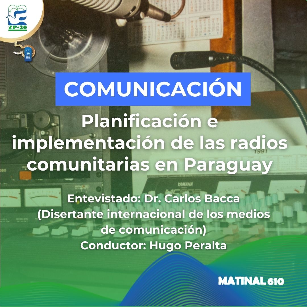 
                    Planificación e implementación de las radios comunitarias en Paraguay
                