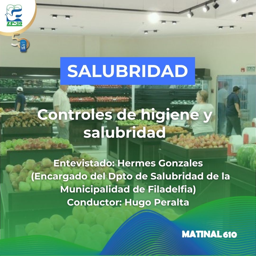 Controles de higiene y salubridad
