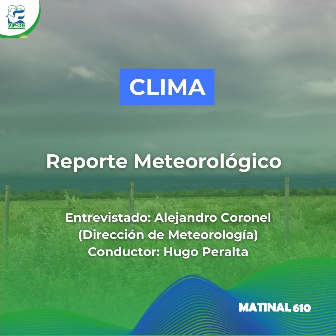 Reporte Meteorológico. 04/03/2026